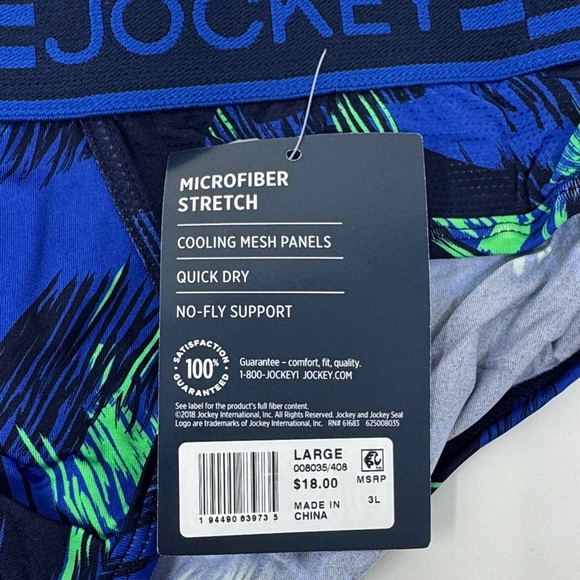 Jockey Men's Microfiber Sport Brief, Large - Picture 2 of 5